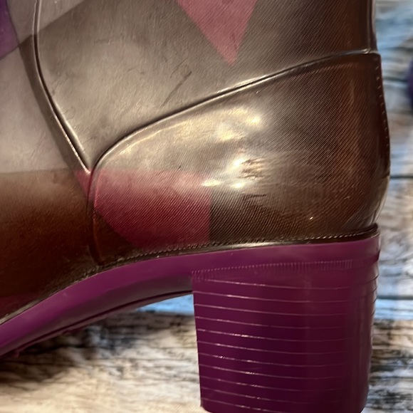 Emilio Pucci Caledonia Argyle Rain Boots EU 38 - Picture 8 of 9